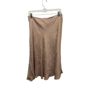 Alex Marie Beige A-Line Skirt